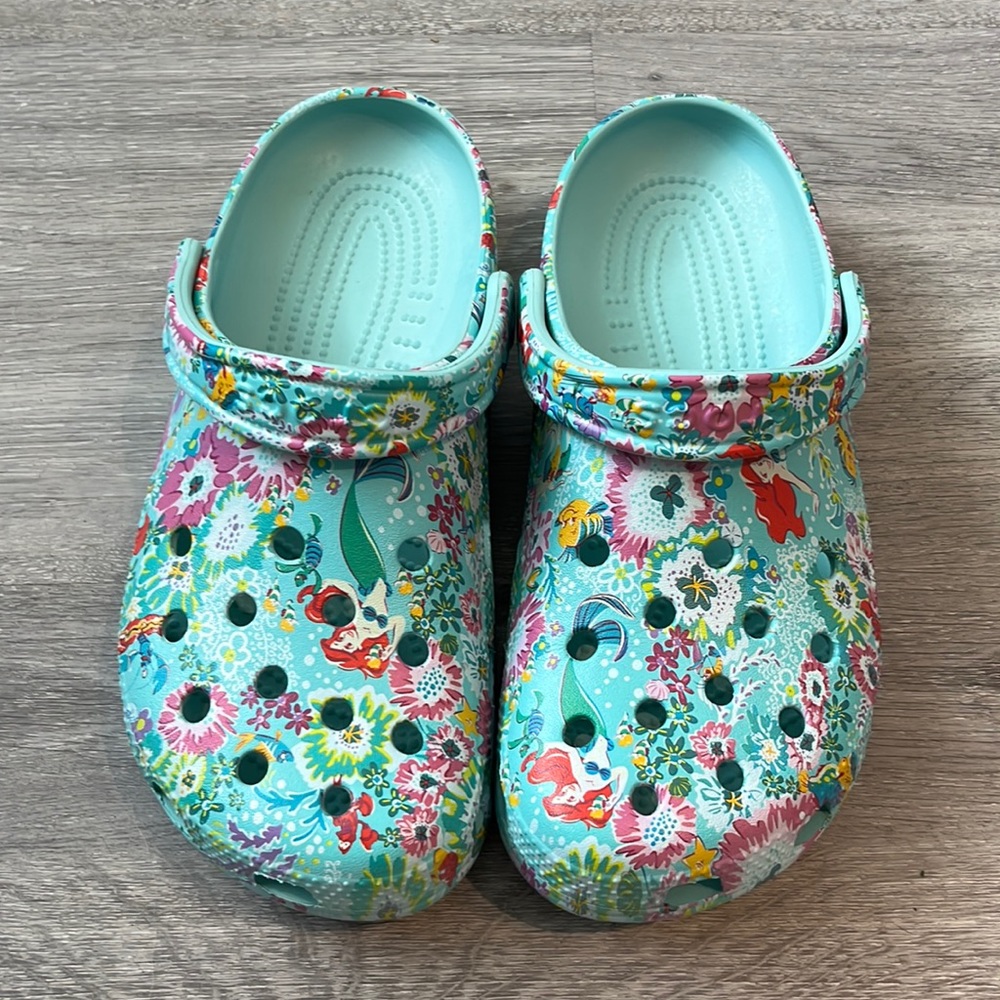 Little Mermaid Crocs